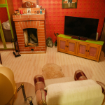So apartment looked up placement of props ...